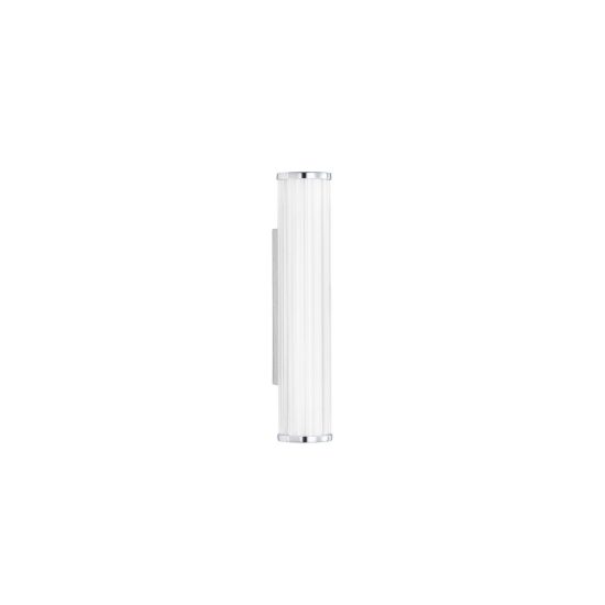 Applique per bagno moderna lineare cromo led 7w cct 3000k 4000k