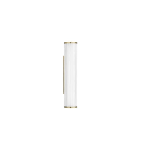 Applique per bagno moderna lineare oro led 7w cct 3000k 4000k