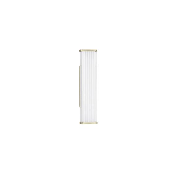 Applique per specchio da bagno moderna lineare oro led 7w cct 3000k 4000k 7cm
