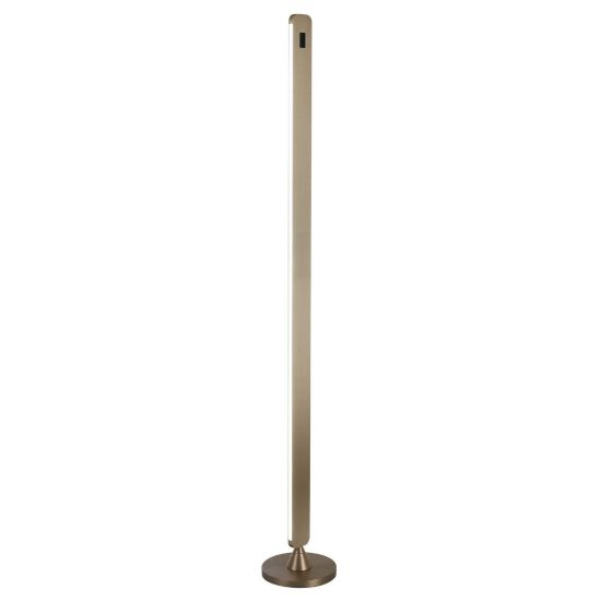 Lampada da terra piantana moderna champagne led 50w cct 2700k 4000k 5000k dimmerabile con sensore