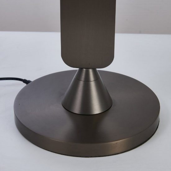 Piantana led 50w cct 2700k 4000k 5000k dimmerabile con sensore per salotto grigio spazzolato
