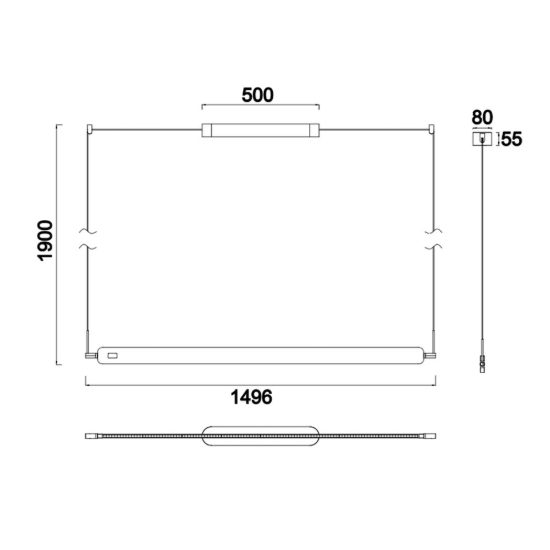 Lampadario a sospensione champagne chiaro per soggiorno led 50w cct 2700k 5000k dimmerabile