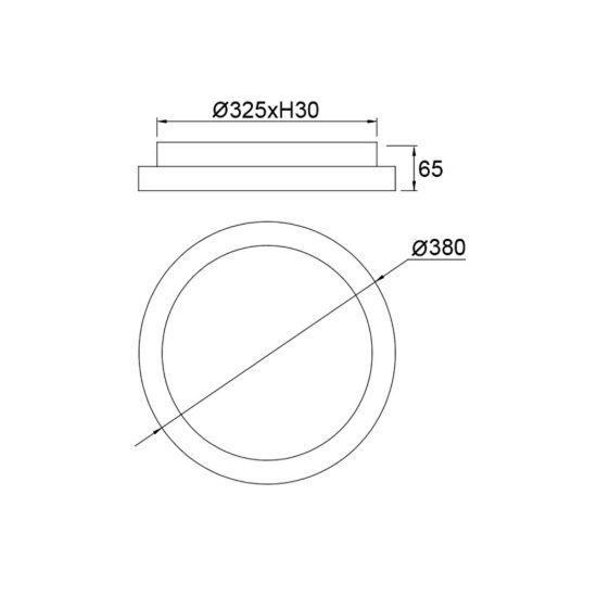 Plafoniera led 28w cct 2700k 5000k 38cm dimmerabile con telecomando champagne