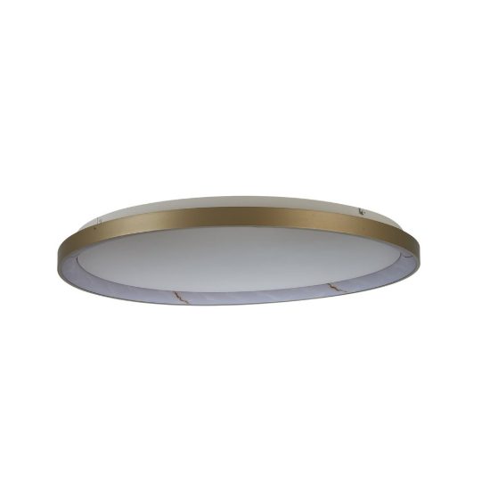 Plafoniera led 58w cct 2700k 5000k dimmerabile con telecomando champagne