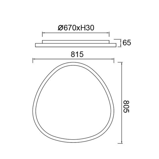 Plafoniera led 58w cct 2700k 5000k dimmerabile con telecomando argento