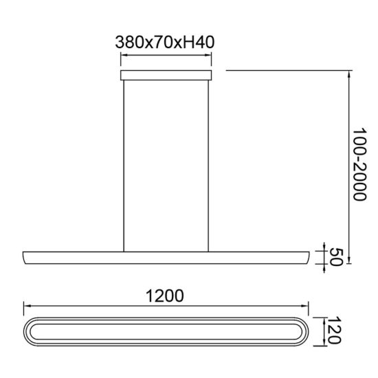 Lampadario a sospensione led 46w cct 2700k 5000k dimmerabile con telecomando grigio scuro per sala da pranzo