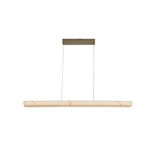 Lampadario a sospensione led 46w cct 2700k 5000k dimmerabile con telecomando champagne per soggiorno