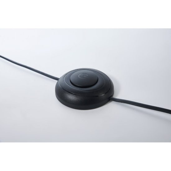 Piantana noce nero per sala da pranzo led 18w cct 2700k 5700k design moderna