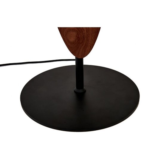 Piantana noce nero per sala da pranzo led 40w cct 2700k 5700k design moderna