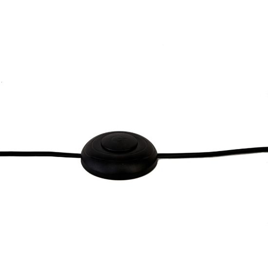 Piantana noce nero per sala da pranzo led 40w cct 2700k 5700k design moderna
