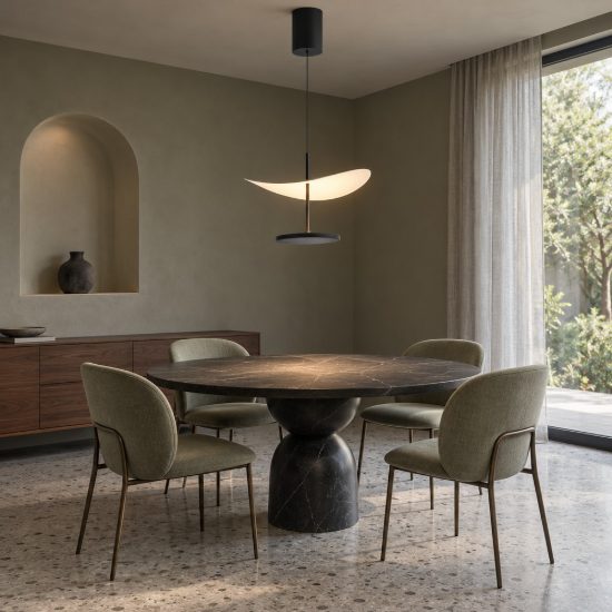 Lampadario led 18w cct 2700k 5700k dimmerabile a sospensione per salotto faggio nero