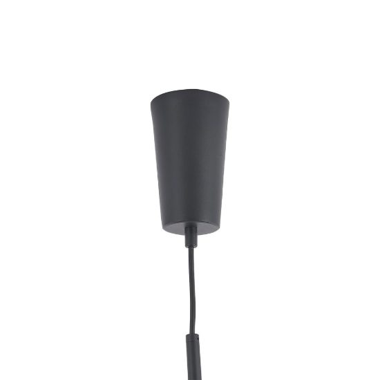 Piantana terra soffitto design moderna nero rame spazzolato per soggiorno led 30w 2700k
