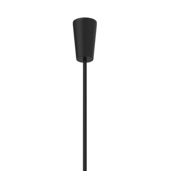 Lampadario a sospensione nero rame spazzolato per soggiorno led 20w 2700k