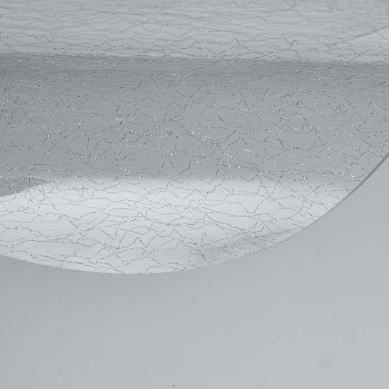 Plafoniera design moderna led 40w cct 2700k 5000k 71cm dimmerabile con telecomando bianca