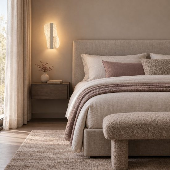 Applique led design moderna 12w cct 2700k 5000k 18cm bianca per soggiorno