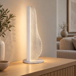 Lampada da tavolo design moderna led 12w cct 2700k 5000k per soggiorno