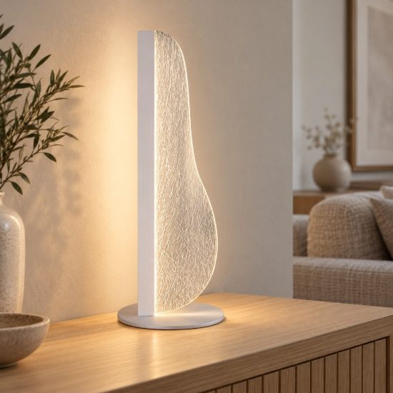 Lampada da tavolo design moderna led 12w cct 2700k 5000k per soggiorno