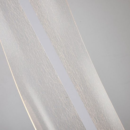 Piantana design moderna led 48w cct 2700k 5000k dimmerabile bianca per soggiorno