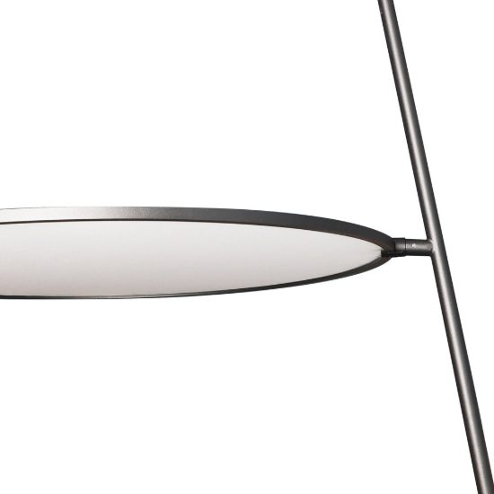 Plafoniera nera da soffitto led 20w 2700k 109cm dimmerabile