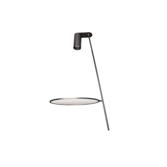 Plafoniera nera da soffitto led 20w 2700k 109cm dimmerabile