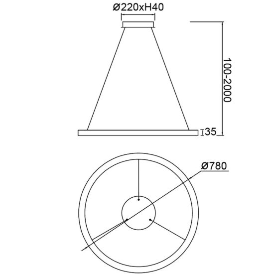Lampadario a sospensione led 58w cct 2700k 5000k dimmerabile con telecomando champagne per soggiorno