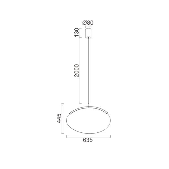 Lampadario a sospensione design oro per sala da pranzo led 15w 3000k