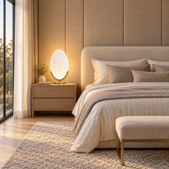 Lampada da tavolo design moderna oro per soggiorno led 12w 3000k