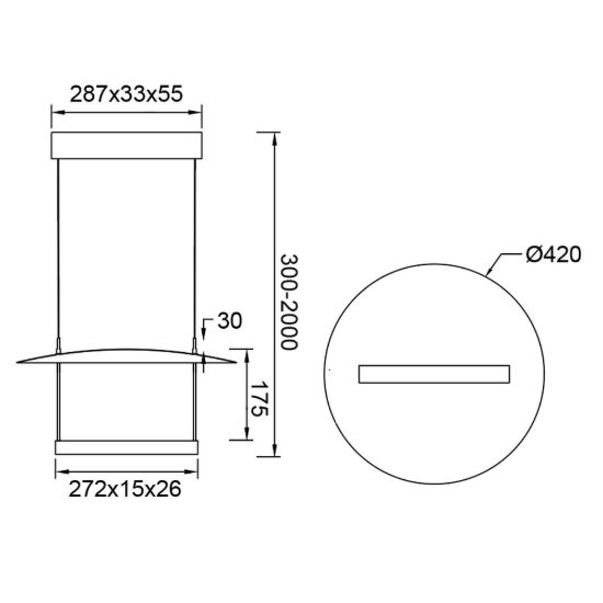 Lampadario design moderno per tavolo sala da pranzo nero a sospensione led 23w 3000k dimmerabile