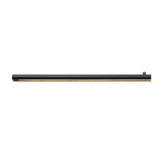 Lampadario lineare per salotto nero a sospensione led 38w 3000k moderno