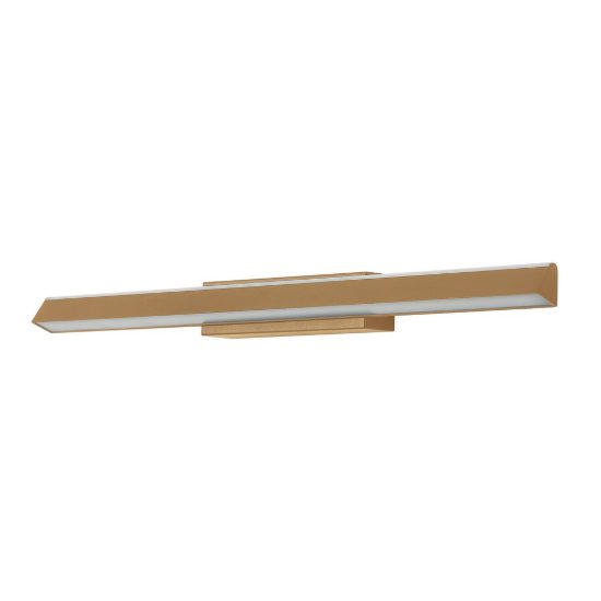 Applique biemissione per specchi da bagno oro led 22w 3000k 62cm