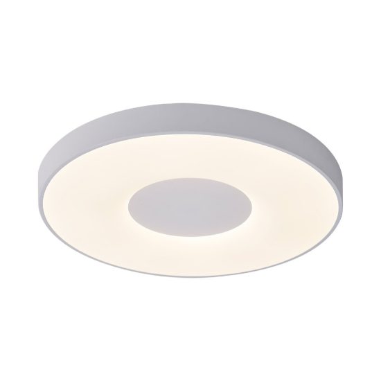 Plafoniera led 100w cct 2700k 5000k 65cm dimmerabile con controllo smart bianca