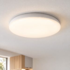 Plafoniera 50cm da soffitto bianca per cucina moderna
