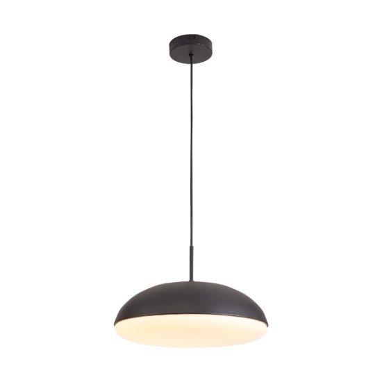 Lampadario per cucina moderna nero a sospensione 4 luci