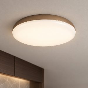 Plafoniera oro 50cm per cucina moderna