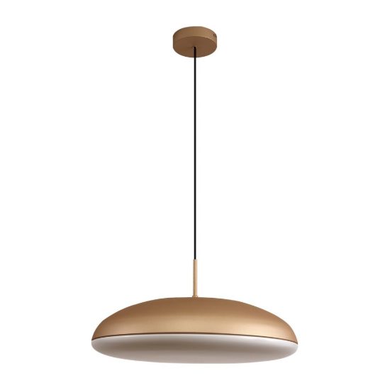 Lampadario a sospensione oro per cucina moderna 6 luci