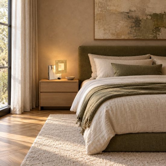 Abat-jour per camera da letto in marmo bianco e oro led 18w 3000k
