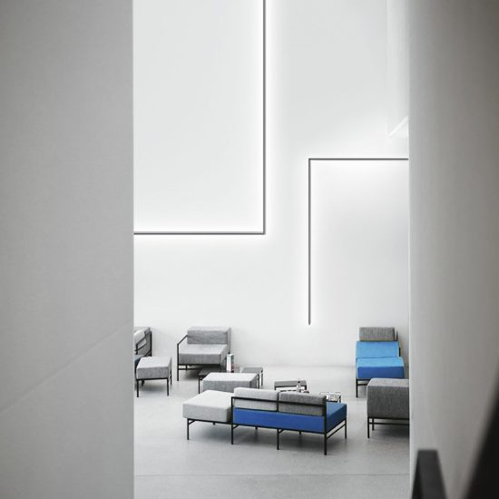 Gea luce profilo bianco 2 metri per strip led max 10mm