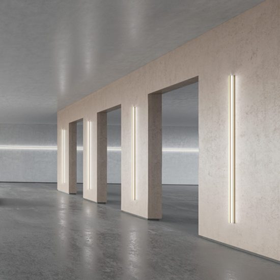 Gea luce profilo bianco 2 metri per strip led max 10mm
