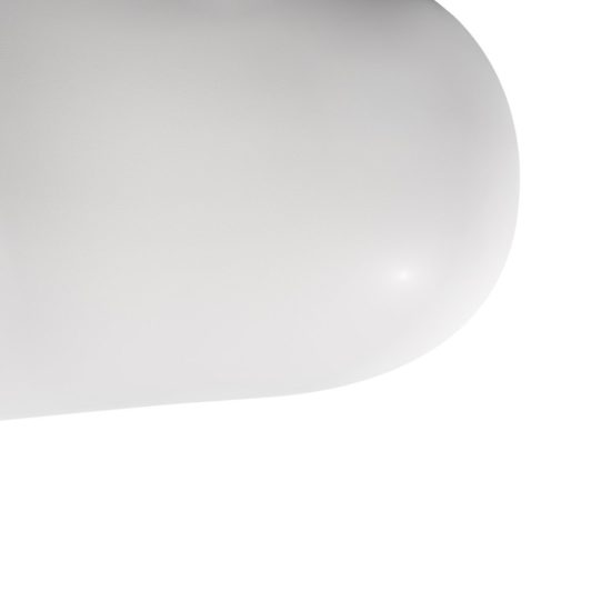 Piccola plafoniera nuvola per cameretta led 3w 3000k 22cm bianca luce soffusa