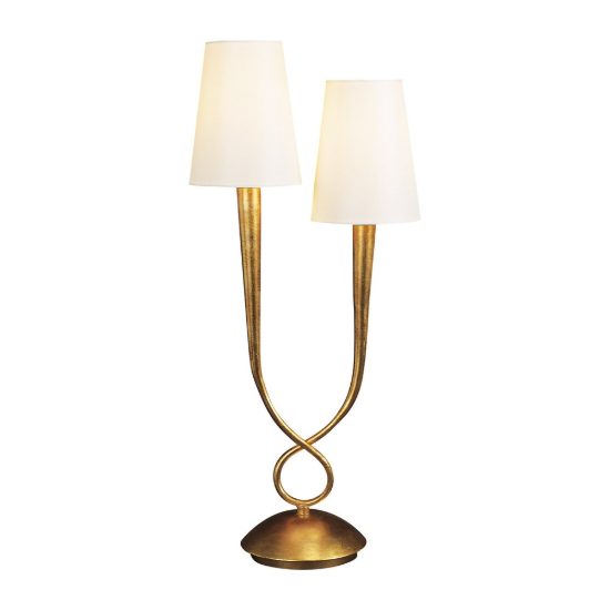 Lampada da tavolo classica oro per soggiorno salone