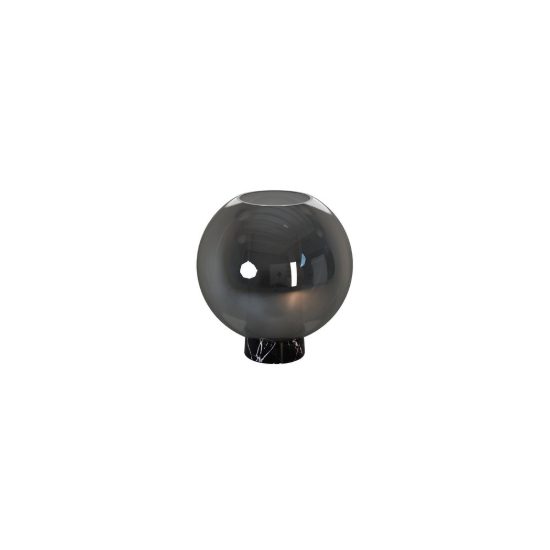 Abat-jour per camera da letto nera vetro