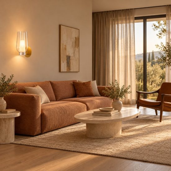Applique 18cm oro bianco vetro per soggiorno