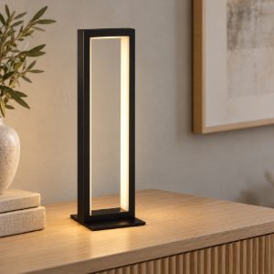 Top light four squares abat-jour per camera da letto nero led 8w cct 3000k 4000k