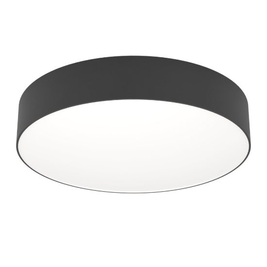 Eglo gallizzi z plafoniera nera led 15w rgb 2700k 6500k dimmerabile con controllo smart