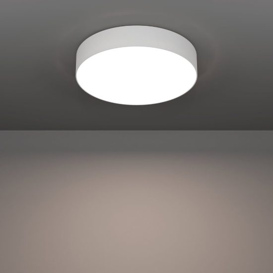 Eglo gallizzi z plafoniera led 15w rgb 2700k 6500k dimmerabile con telecomando bianca