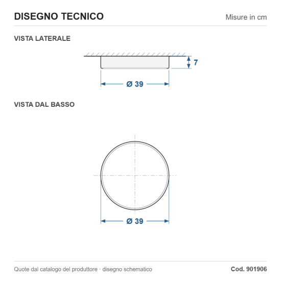 Eglo gallizzi z plafoniera led 15w rgb 2700k 6500k dimmerabile con telecomando bianca