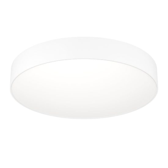 Eglo gallizzi z plafoniera led 26w rgb 2700k 6500k dimmerabile con telecomando bianca