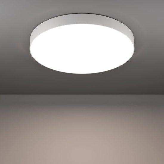 Eglo gallizzi z plafoniera led 36.5w rgb 2700k 6500k 69cm dimmerabile bianca