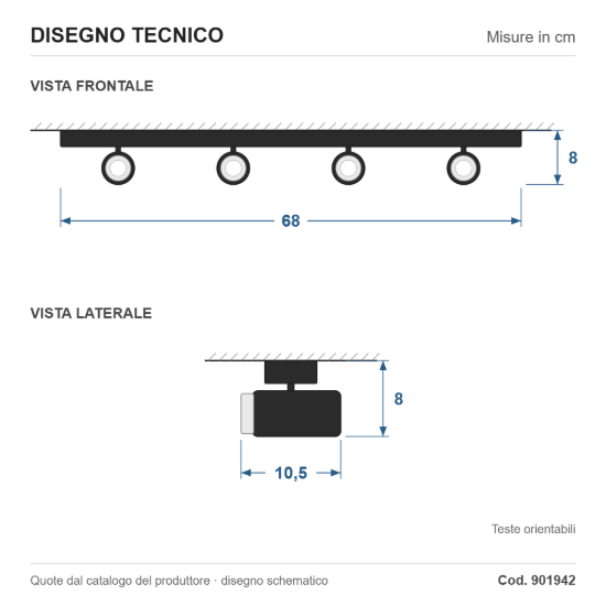 Eglo melitello z plafoniera nera led 14.8w rgb 2700k 6500k dimmerabile con telecomando