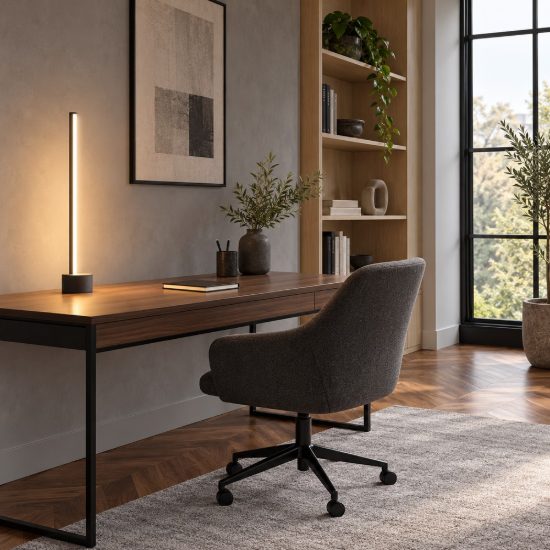 Eglo flatron z lampada da tavolo led 12w rgb 2700k 6500k dimmerabile con telecomando nera design moderna